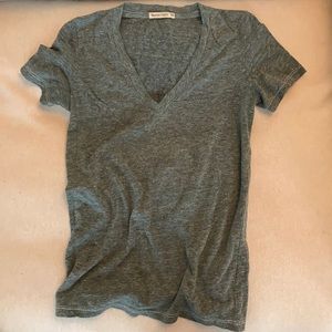 Marine Layer V Neck, XS, Heather Green